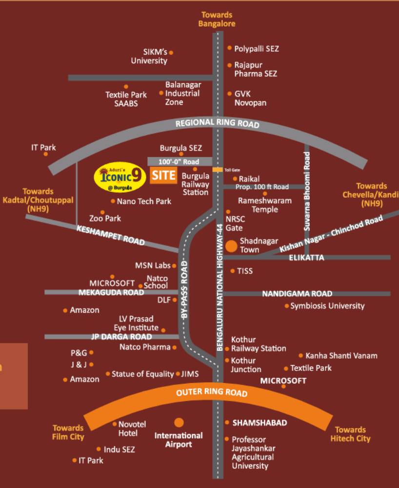 Layout Map